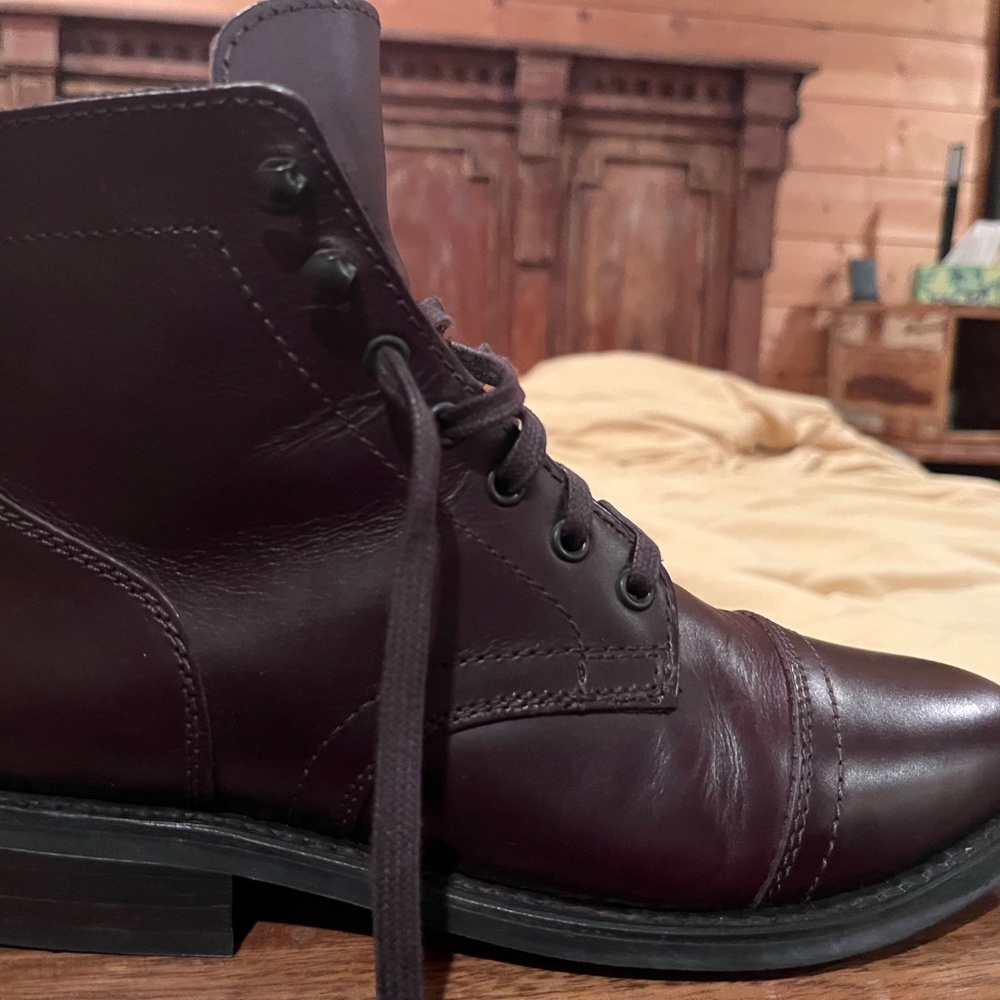 Thursday Boot Co. Captain Brown Leather, Size 8 Boots - Picture 9 of 11